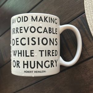 Quotable hungry quote mug